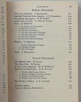 Documents from Old Testament Times