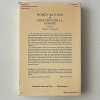 Women and Work in Preindustrial Europe