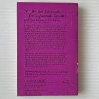 Politics and Literature in the Eighteenth Century