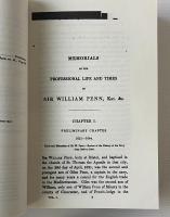 Memorials of the Professional Life and Times of Sir William Penn