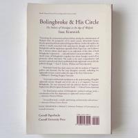 Bolingbroke and His Circle: The Politics of Nostalgia in the Age of Walpole