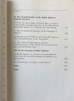 The Structural Transformation of the Public Sphere: An Inquiry Into a Category of Bourgeois Society