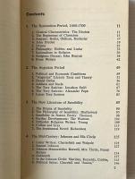 The Literature of the Restoration and the Eighteenth Century 1660 - 1798