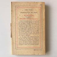 Traduction en vers des Bucoliques de Virgile