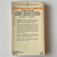 Four English Comedies of the 17th And 18th Centuries