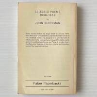 Selected Poems 1938-1968, John Berryman