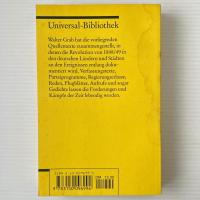 Die Revolution von 1848/49: Eine Dokumentation