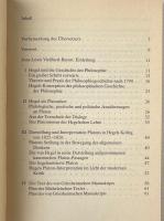 Vorlesungen über Platon (1825-1826). Unveröffentlichter Text