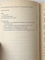 Vorlesungen über Platon (1825-1826). Unveröffentlichter Text