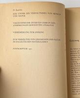 Der Begriff der Natur in der Lehre von Marx