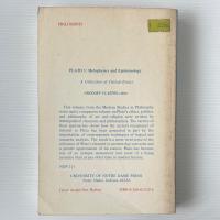 Plato 1 : A Collection of Critical Essays: Metaphysics and Epistemology