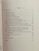 Der Literaturbegriff: Geschichte, Komplementaerbegriffe, Intention- Eine Einfuehrung (Vol.1)
