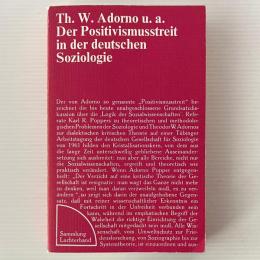 Der Positivismusstreit in der deutschen Soziologie