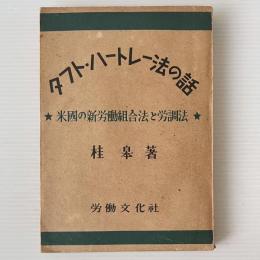 タフト・ハートレー法の話 : 米國の新勞働組合法と勞調法