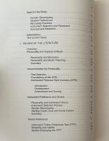 An investigation of relationships between timbre preference, personality traits, gender, and music instrument selection of public school band students