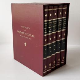 Documents pour L'Histoire du Costume de Louis XV a Louis XVIII