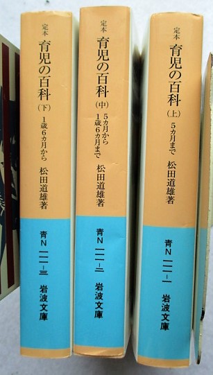 定本育児の百科 上 中 下 全3冊 松田道雄 著 稲野書店 古本 中古本 古書籍の通販は 日本の古本屋 日本の古本屋