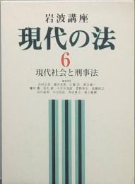 岩波講座　現代の法6  現代社会と刑事法