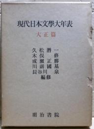 現代日本文学大年表