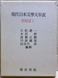 現代日本文学大年表