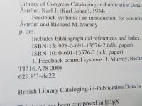 Feedback Systems: An Introduction for Scientists and Engineers