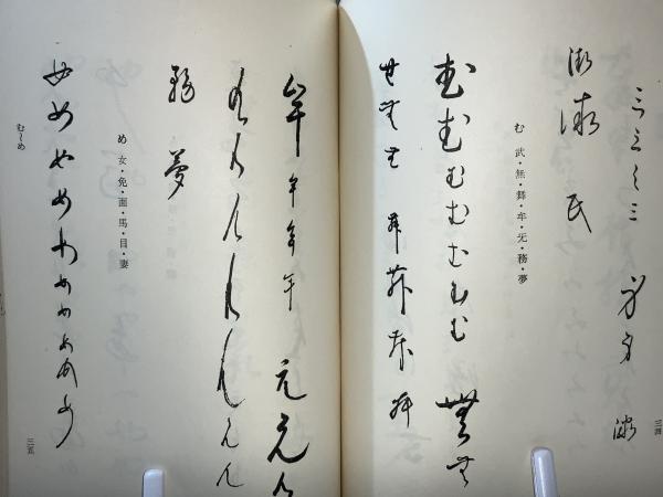 写本解読の手引仮名変体集 増訂版(伊地知鐵男, 橋本不美男編