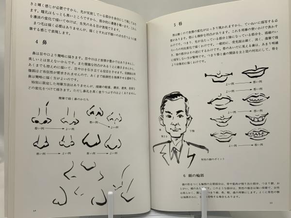 墨と淡彩で描く似顔絵入門 : そっくり生き生き(于俊之 著) / 古本