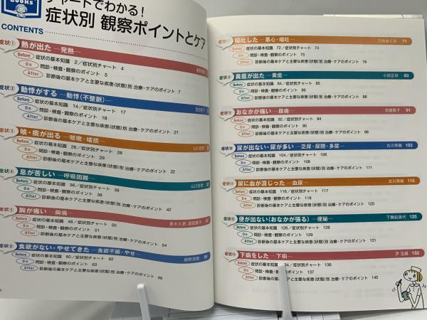 Amazon.co.jp: 症状別 観察ポイントとケア: チャートでわかる