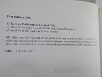A Dictionary of the European Union
