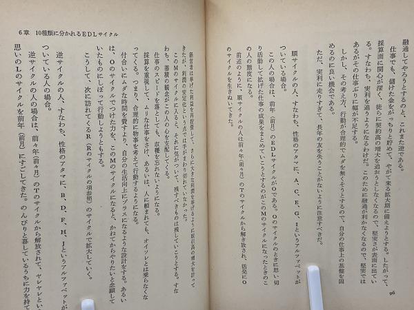 運命予知学 : EDLサイクル入門(長谷川博一 著) / 古本、中古本、古書籍 