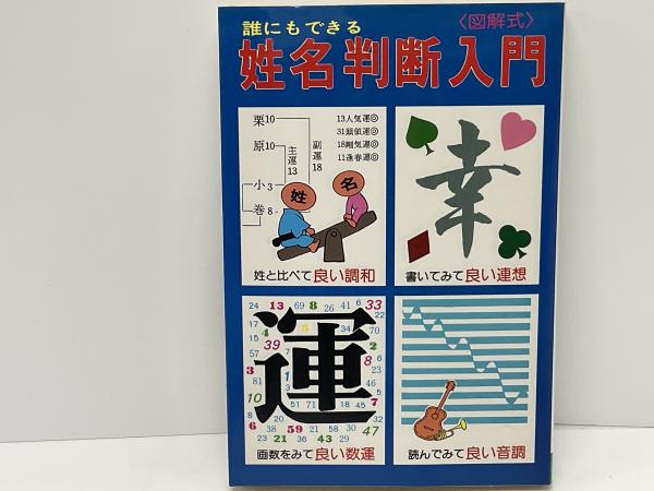 誰にもできる姓名判断入門 ＜図解式＞(遠藤正夫 著) / 古本、中古本