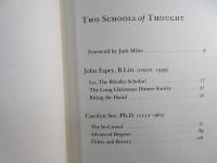 Two Schools of Thought