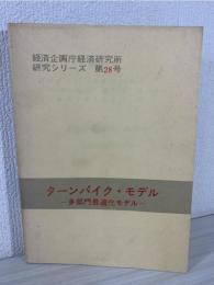 ターンパイク・モデル : 多部門最適化モデル