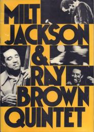 Milt Jackson & Ray Brown Quintet ツアーパンフレット