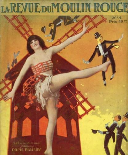 Le Revue du Moulin Rouge L'art au Music Hall No.4 1920年代ムーラン