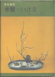 未生御流 水盤のいけ方