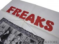 Freaks (La Monstrueuse Parade) ヴィンテージ映画ポスター トッド・ブラウニング「フリークス」1960年代フランス公開版