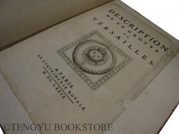 Description de la grotte de Versailles 「ヴェルサイユの