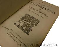 T.livii patavini Historiarum ab urbe condita リウィウス「ローマ建国史」全3冊揃 [17世紀刊本 エルゼヴィル版]