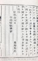 元治夢物語 全5巻6冊 【近世木活字本】