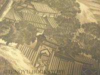 Miako 「京都図」 モンタヌス「日本誌」図版[17世紀 銅版画 一枚物]