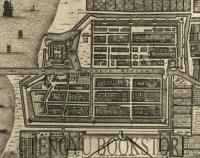 「バタヴィア図」 モンタヌス「日本誌」図版[17世紀 銅版画 一枚物]