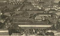 The Emperors Court at Jedo 「江戸城図」 モンタヌス「日本誌