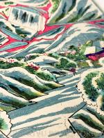 常盤御前組上之図 【明治24年 刷物 おもちゃ絵 立版古】