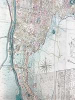愛知県第一区 名古屋並熱田全図 全  【明治11年 古地図】