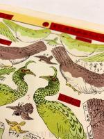 幼稚園玩弄鳥拵画版権取有 【明治29年 おもちゃ絵】