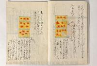 娵入条之巻 婚礼巻 2冊一括 【江戸後期 写本有職故実 彩色絵入】