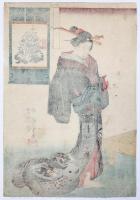 七婦久人 毘沙門天 【弘化4～嘉永5年頃 歌川国芳 浮世絵】