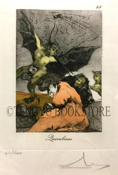 Les Caprices de Goya de Salvador Dali No.48