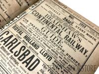 Bradshaw's Continental Railway Guide   ブラッドショー ヨーロッパ鉄道ガイド 1912年版